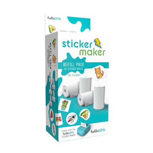 Sticker maker refill pack - maker,